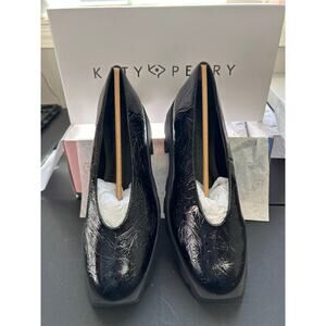 Katy Perry Women's The Daarling Lug Sole Slip On Black Size 9.5 New in Box!